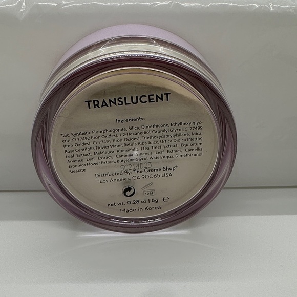 3/$15 🌼 The Crème Shop Moon Dust Mineral Setting Powder - Silky Translucent - Picture 4 of 5